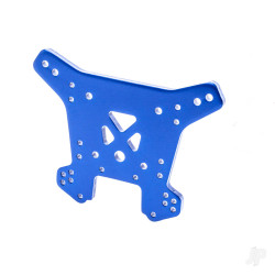 Traxxas Shock tower, rear, 6061-T6 aluminium (blue-anodised) 9538