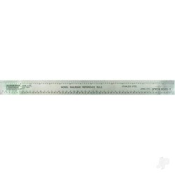 Excel 12in Scale Model Railroad Reference Ruler 55777