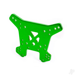 Traxxas Shock tower, rear, 6061-T6 aluminium (green-anodised) 9538G