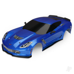 Traxxas Body, Chevrolet Corvette Z06, Blue (painted, decals applied) 8386X