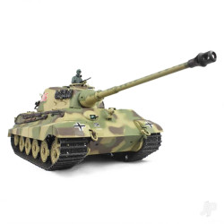 Henglong 1:16 German King Tiger Henschel with Infrared Battle System (2.4GHz + Shooter + Smoke + Sound) 3888A-1B