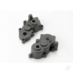 Traxxas Gearbox halves, Front & Rear 7091