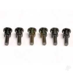 Traxxas Attachment screws, shock (3x12mm shoulder screws) (6 pcs) 3642