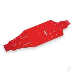 Traxxas Chassis, Sledge, aluminium (red-anodised) 9522R
