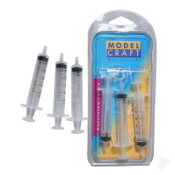 Modelcraft 3x5ml Syringes (Pol1005/3) SHSPOL1005-3