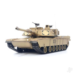 Henglong 1:16 U.S. M1A2 Abrams with Infrared Battle System (2.4GHz + Shooter + Smoke + Sound) 3918-1B
