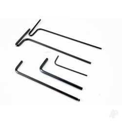 Traxxas Hex wrenches; 1.5mm, 2mm, 2.5mm, 3mm, 2.5mm ball 5476X