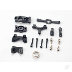 Traxxas Steering arm (upper & lower) / steering link / servo horn / servo saver / servo saver spring / servo horn mount / ball stud (2 pcs) / shock mounts, Front & Rear / 2.5x18mm CS (4 pcs) 7043