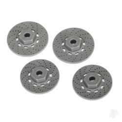 Traxxas Wheel Hubs, hex (disc brake rotors) (4 pcs) 8356