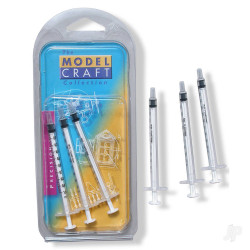 Modelcraft 3x1ml Syringes (Pol1001/3) SHSPOL1001-3