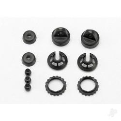 Traxxas Caps and spring retainers, GTR shock (upper cap (2 pcs) / hollow balls (4 pcs) / bottom cap (2 pcs) / upper retainer (2 pcs) / lower retainer (2 pcs)) 7065