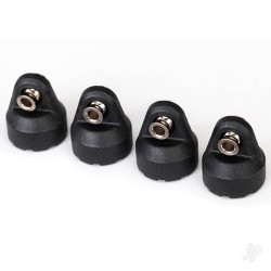 Traxxas Shock caps (black) (4 pcs) (assembled with hollow balls) 8361