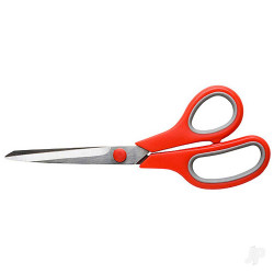 Excel 8in Stainless Steel Scissors, Soft Grip (Carded) 55620