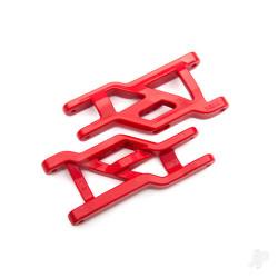Traxxas Suspension arms, Front (Red) (2) (heavy duty, cold weather material) 3631R
