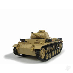 Henglong 1:16 German Tauch Panzer III (2.4GHz+Shooter+Smoke+Sound) 3849-1