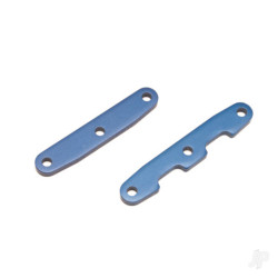 Traxxas Bulkhead tie bars, Front & Rear, aluminium (Blue-anodised) 6823