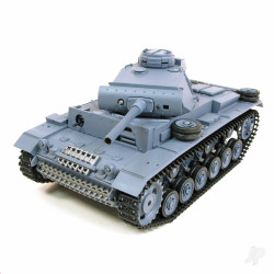Henglong 1:16 German Panzer III (2.4GHz + Shooter + Smoke + Sound) 3848-1B