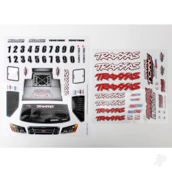 Traxxas Decal sheets, 1:16 Slash 4WD team truck 7013X