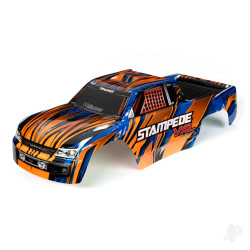 Traxxas Body, Stampede VXL, orange & blue (painted, decals applied) 3620T