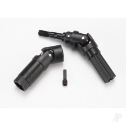 Traxxas Driveshaft assembly (1pc) left or right (fully assembled, ready to install) / 3x10mm screw pin (1pc) 7051