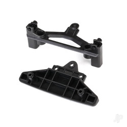 Traxxas Bumper, Front (1 each, upper & lower) 8335