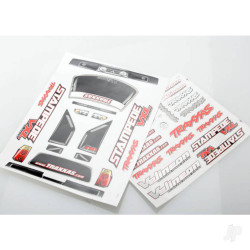 Traxxas Decal sheets, Stampede VXL 3613R
