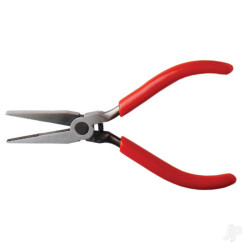 Excel 5in Spring Loaded Soft Grip Plier, Flat Nose (Carded) 55570