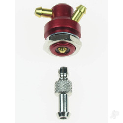 Dubro Kwik-Fill Fueling Valve Gas (1 pc per package) 335