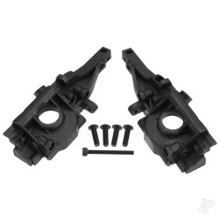 Traxxas Bulkhead, Rear (left & right halves) / 3x10mm BCS (4 pcs) 7029X