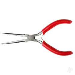 Excel 6in Spring Loaded Soft Grip Plier, Long Needle Nose (Carded) 55561