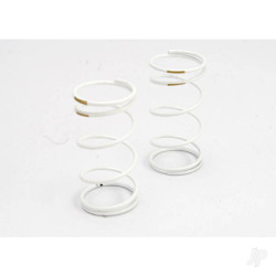 Traxxas Spring, shock (white) (GTR) (Front) (1.3 rate gold) (1 pair) 5432