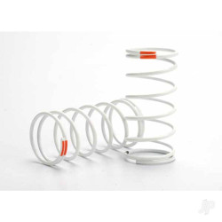 Traxxas Spring, shock (white) (GTR) (Front) (0.9 rate orange) (1 pair) 5428