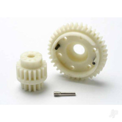 Traxxas Gear Set, 2-speed wide ratio (2nd speed gear 38T, 13T-18T input gears, hardware) 5384