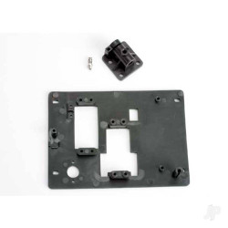 Traxxas Tray, radio / drive shaft mount with pressure fitting 3515