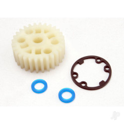 Traxxas Gear, center differential (Revo) / X-ring seals (2) / gasket (1) (Replacement gear for 5414) 5414X