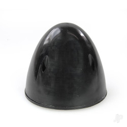 JP 3 1/2in (89mm) Black Flatback Nylon Spinner 5507370