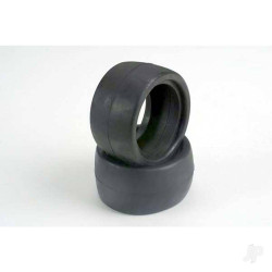 Traxxas Tyres, street slicks (rear) (2) 3470