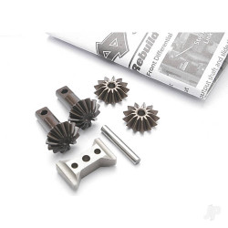 Traxxas Gear Set, Differential (output gears (2 pcs) / spider gears (2 pcs) / spider gear shaft / Differential carrier support) 5382X