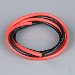 Radient Silicone Wire, 12AWG, 680 Strand, 2ft / 0.6m Red-Black AC010144
