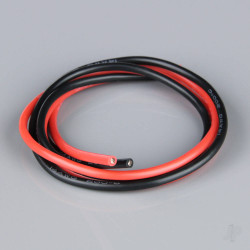 Radient Silicone Wire, 14AWG 2ft / 0.6m Red-Black AC010145