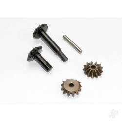 Traxxas Gear Set, center Differential (output gears (2 pcs) / spider gears (2 pcs) / spider gear shaft) 6883