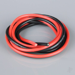 Radient Silicone Wire, 12AWG, 680 Strand, 4ft / 1.2m Red-Black AC010140
