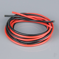 Radient Silicone Wire, 16AWG, 252 Strand, 4ft / 1.2m Red-Black AC010142