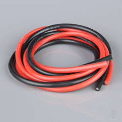 Radient Silicone Wire, 10AWG, 680 Strand, 4ft / 1.2m Red-Black AC010139