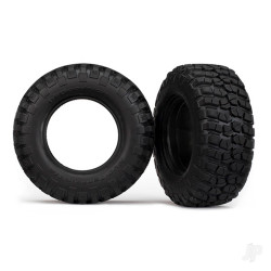 Traxxas Tyres, BFGoodrich Mud-Terrain T / A KM2 (dual profile 4.3x1.7- 2.2 / 3.0") (2) / foam inserts (2) 6871