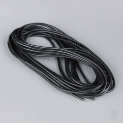 Radient Silicone Wire, 14AWG, 25ft / 7.5m Black (on a roll) AC010136