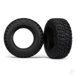 Traxxas Tyres, BFGoodrich Mud-Terrain T / A KM2, ultra-soft (S1 off-road racing compound) (dual profile 4.3x1.7- 2.2 / 3.0") (2) / foam inserts (2) 6871R