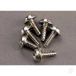Traxxas Screws, 3x8mm washerhead self-tapping (6 pcs) 3290