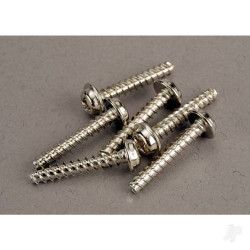 Traxxas Screws, 3x18mm washerhead self-tapping (6 pcs) 3289