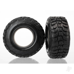 Traxxas Tyres, Kumho, ultra-soft (S1 off-road racing compound) (dual profile 4.3x1.7- 2.2 / 3.0") (2) / foam inserts (2) 6870R